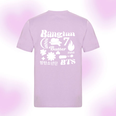 Purple BTS T-shirt