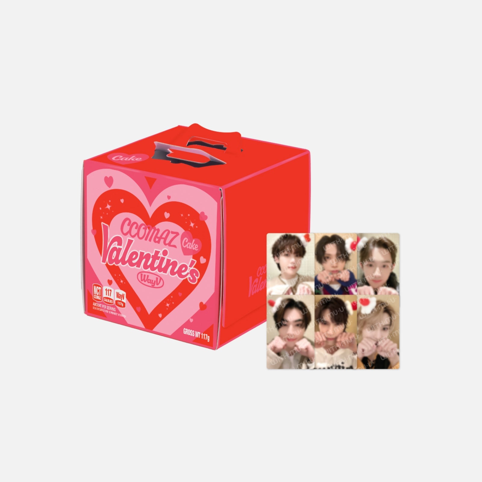 CCOMAZ VALENTINE's CAKE SET (WayV ver.)