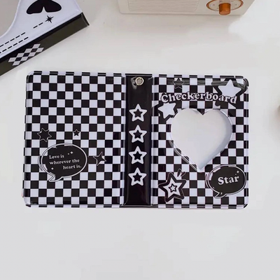 Checkered Photocard Collect Book