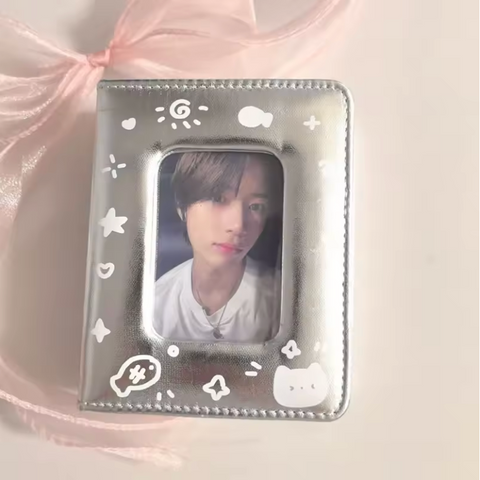 Silver Cartoon Photocard Collect Book
