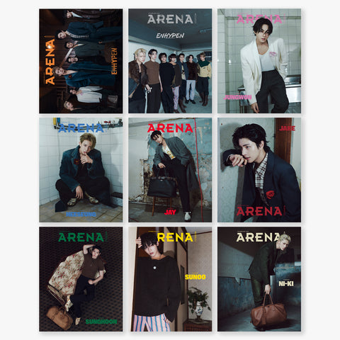 [PRE-ORDER] ARENA HOMME+ OCTOBER 2025 (ENHYPEN)