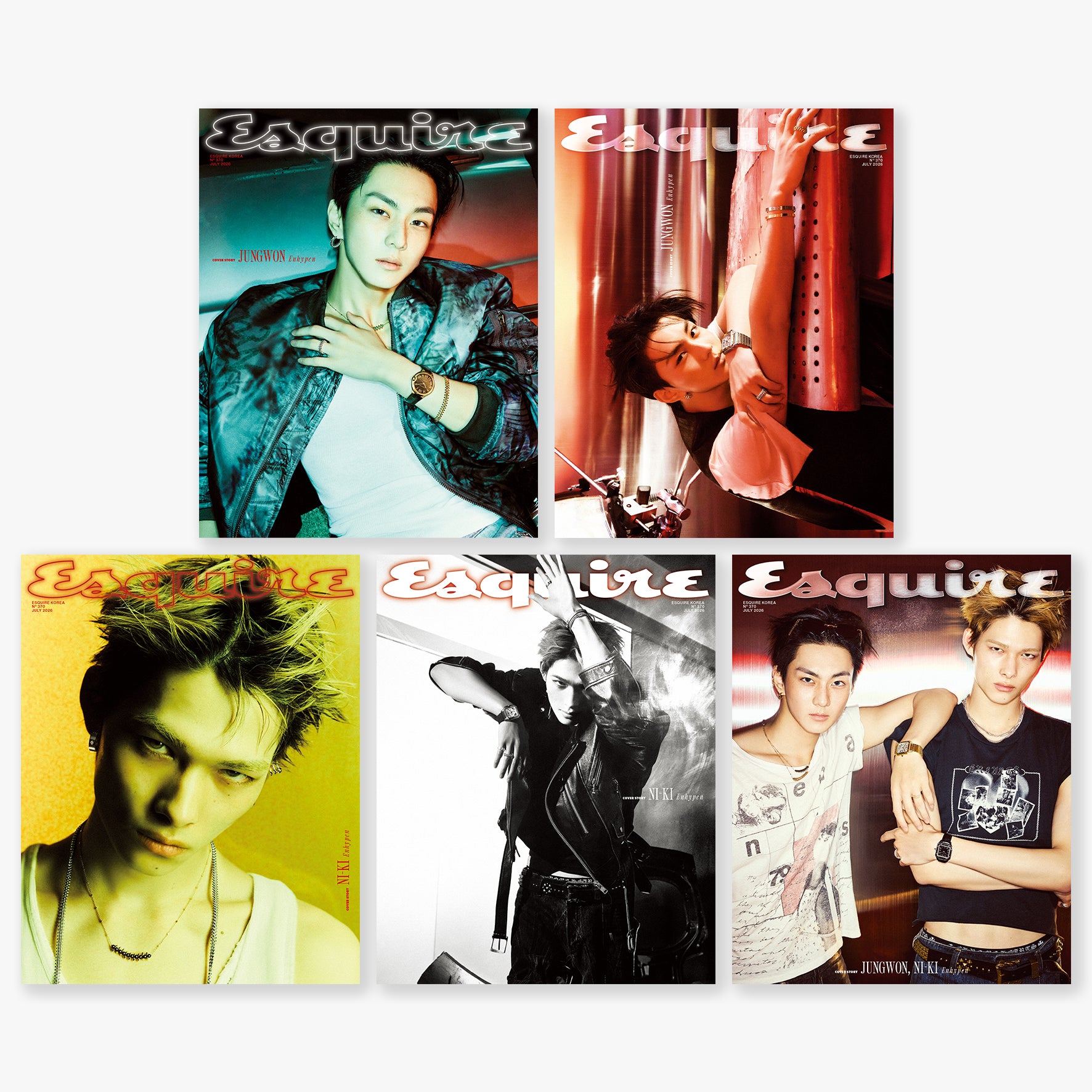 [PRE-ORDER] ESQUIRE JULY 2026 (ENHYPEN JUNGWON & NI-KI)
