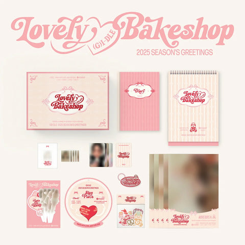 [PRE-ORDER] (G)I-DLE 2025 SEASON’S GREETINGS 'Lovely Bakeshop'