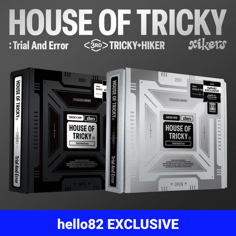 [PRE-ORDER] xikers HOUSE OF TRICKY : Trial And Error (hello82 EXCLUSIVE)