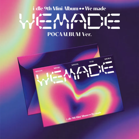 [PRE-ORDER] i-dle - We made (POCAALBUM Ver.)