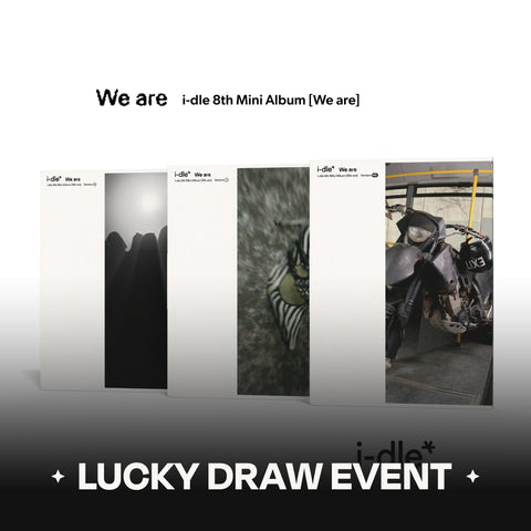 [MAKESTAR LUCKY DRAW] i-dle 8th Mini Album 'We are'