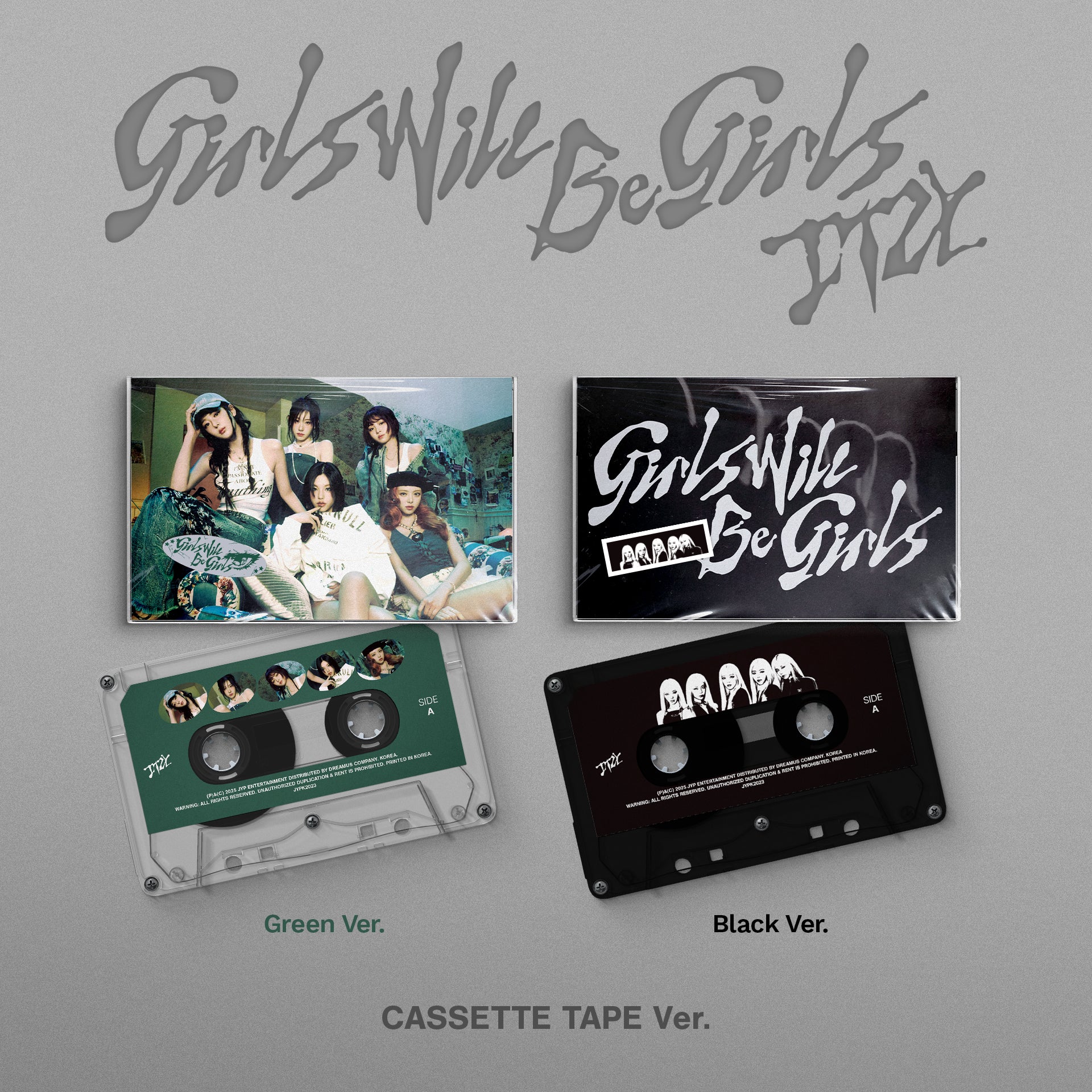ITZY Girls Will Be Girls (Cassette Tape Ver.)