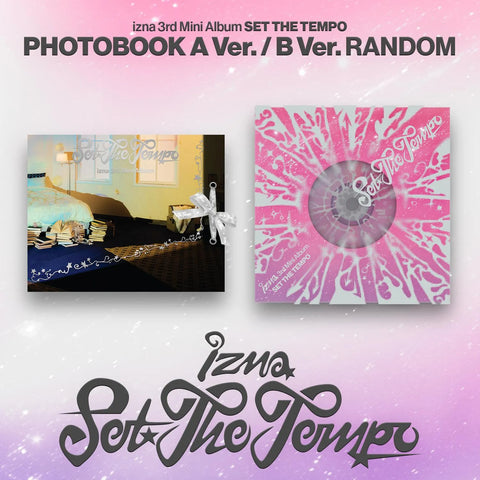 [PRE-ORDER] izna - SET THE TEMPO (PHOTOBOOK Ver.)