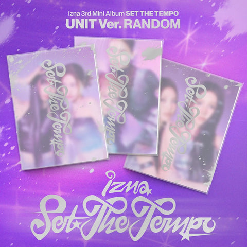 [PRE-ORDER] izna - SET THE TEMPO (UNIT Ver.)