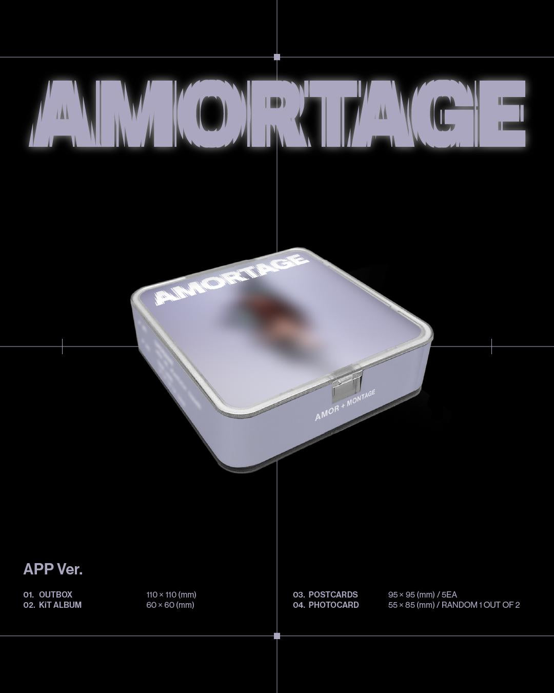 JISOO (BLACKPINK) AMORTAGE (APP Ver.)
