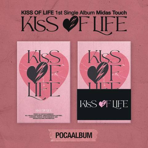 KISS OF LIFE Midas Touch (POCA ALBUM)