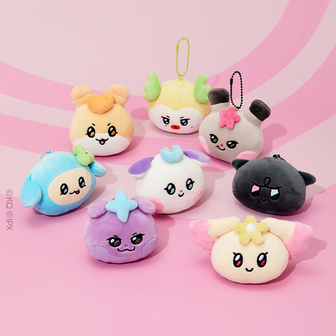 ATEEZ [MIGHTEEZ POP-UP MD] FACE PLUSH KEYRING