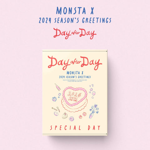MONSTA X 2024 SEASON'S GREETING Day after Day (SPECIAL DAY ver.)