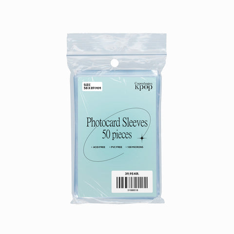 Photocard Sleeves 50 Sheets (58x89mm)
