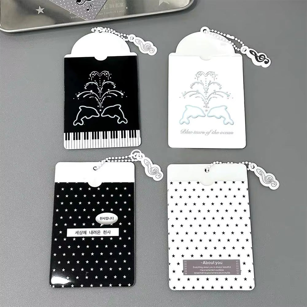 Black and White Photocard Holder