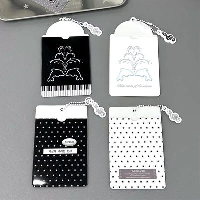 Black and White Photocard Holder