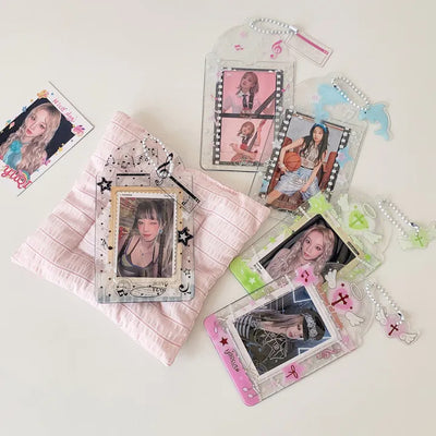 Music notes Clear Photocard holder