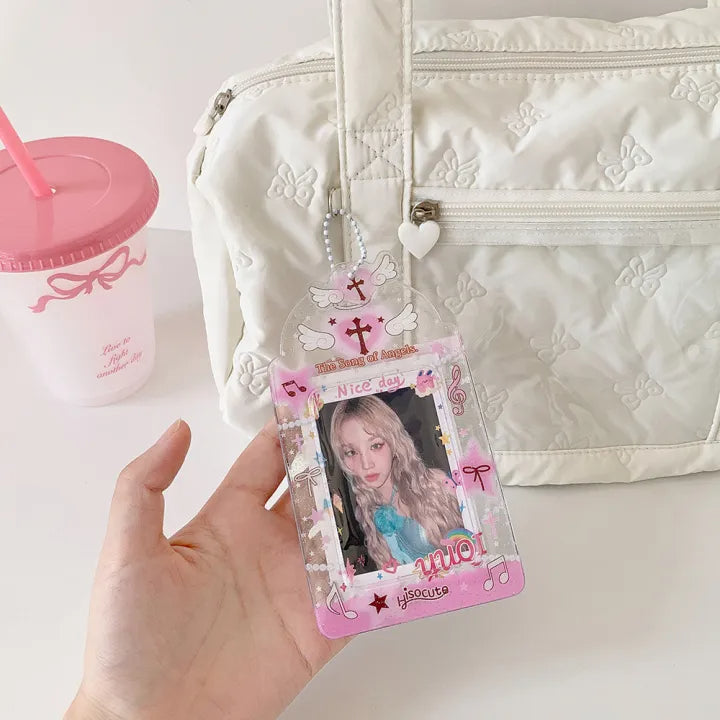 Music notes Clear Photocard holder