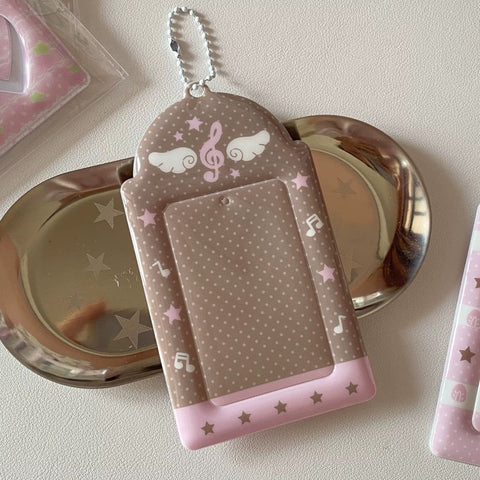 Brown and Pink Photocard Holder