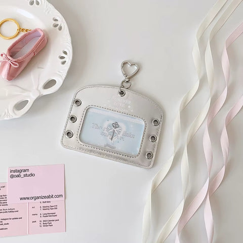 Ribbon Silver Photocard holder