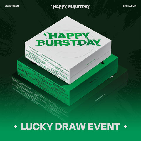 [APPLEMUSIC LUCKY DRAW] SEVENTEEN HAPPY BURSTDAY