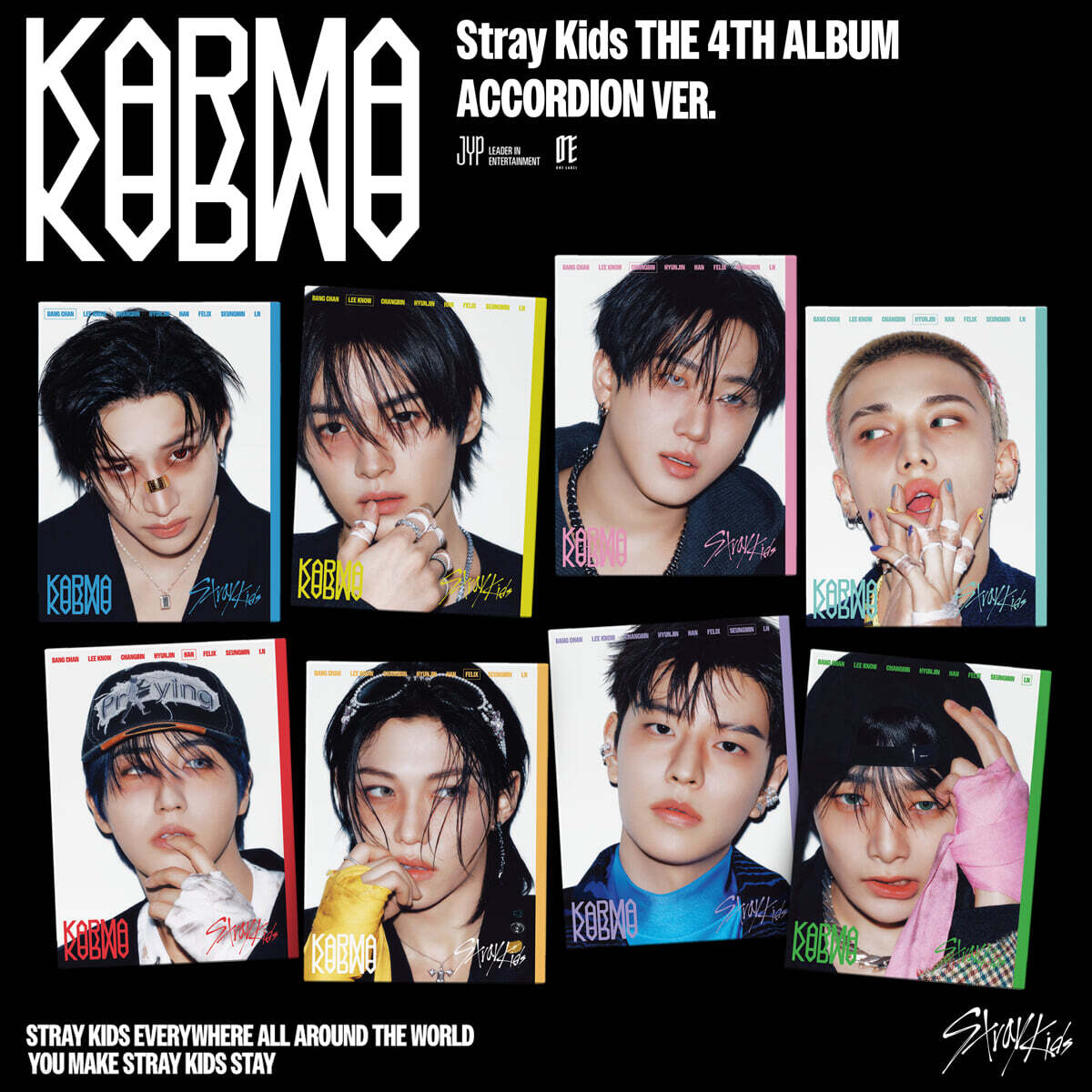 Stray Kids 4th Full Album KARMA (ACCORDION VER.)