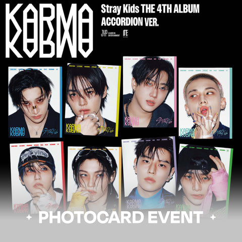 [PRE-ORDER] Stray Kids 4th Full Album KARMA (ACCORDION VER.)