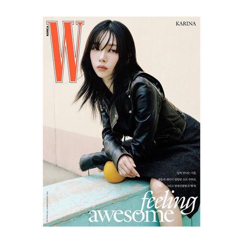 W VOLUME 8 AUGUST 2024 (KARINA, JAEHYUN)