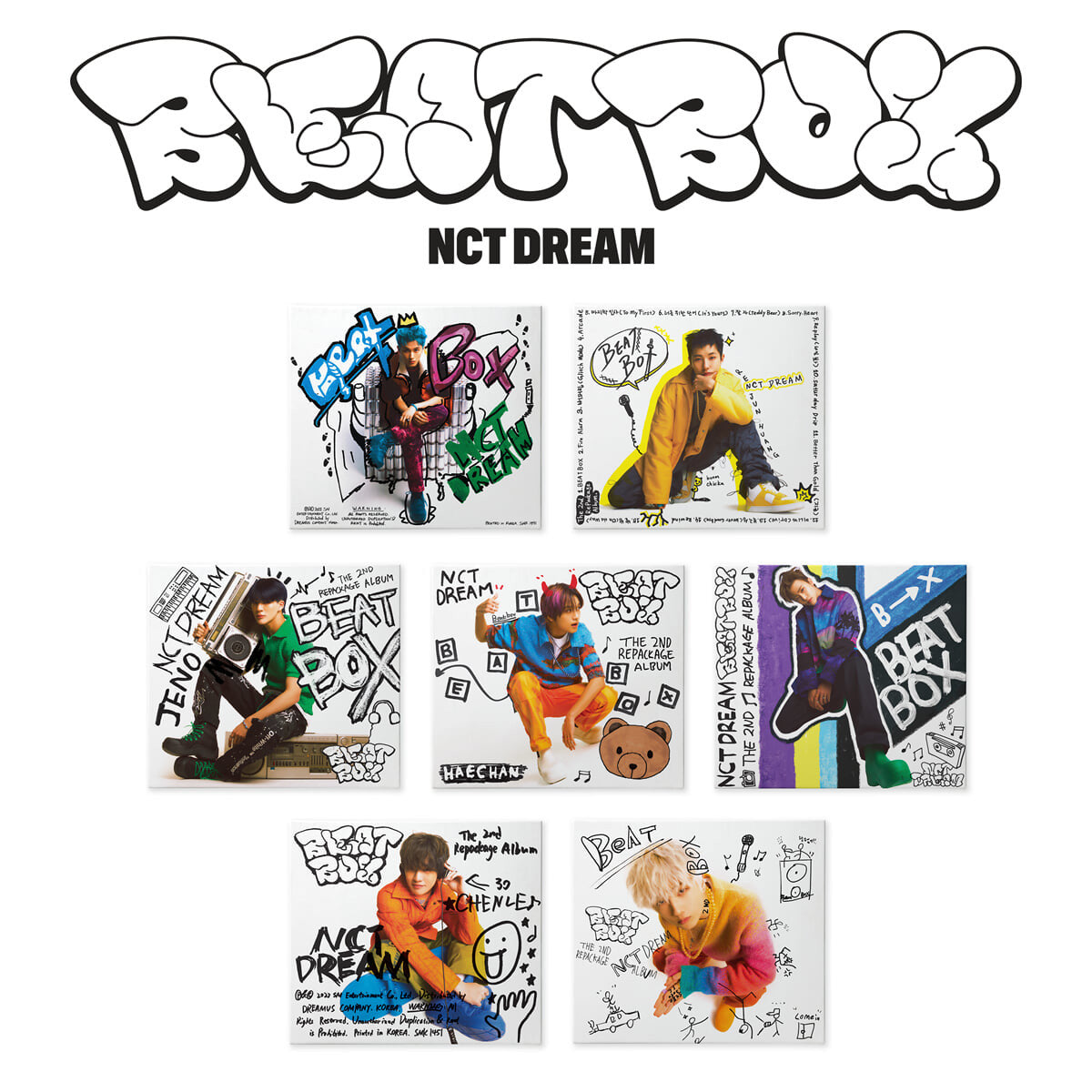 NCT DREAM Beatbox (Digipack Ver.)
