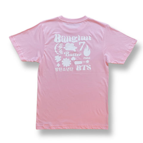 Pink BTS T-shirt