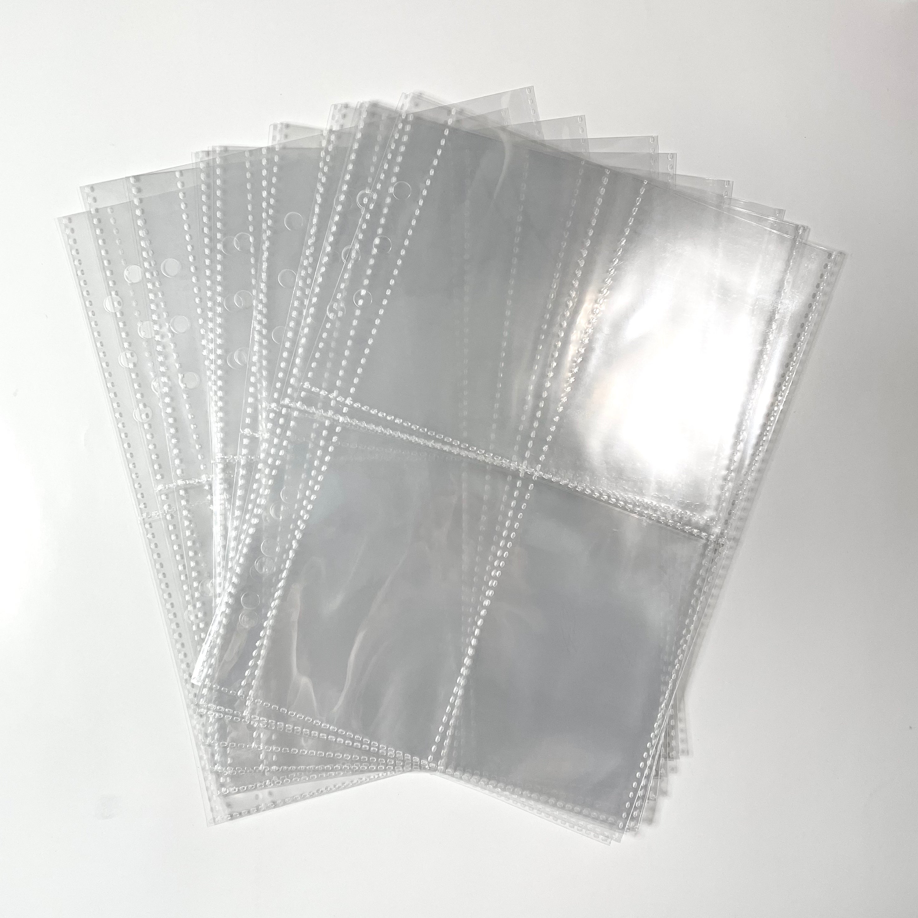 10 pcs A5 4-pocket pages