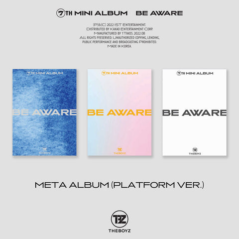 THE BOYZ BE AWARE Meta Album (Platform Ver.)