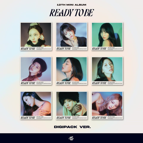 TWICE READY TO BE (Digipack Ver.)