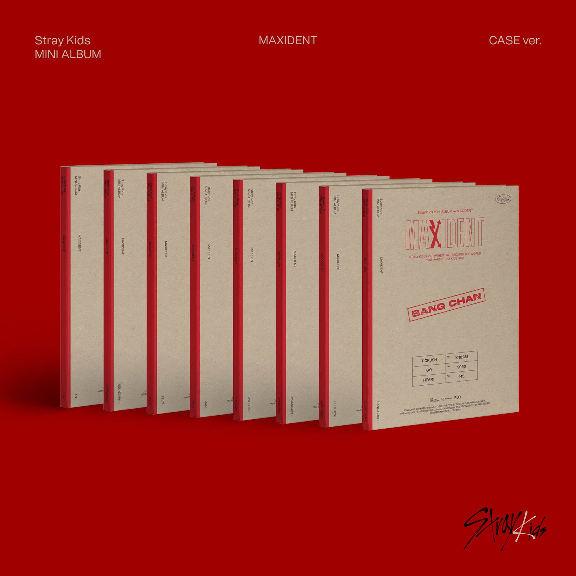 Stray Kids MAXIDENT (CASE Ver.)