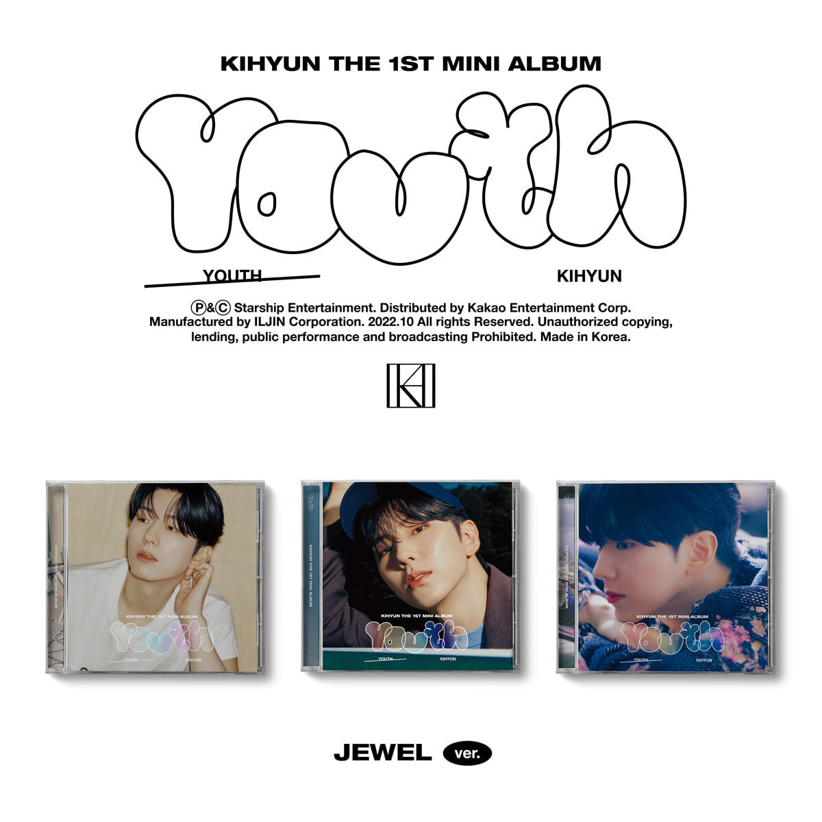 KIHYUN YOUTH (JEWEL Ver.)